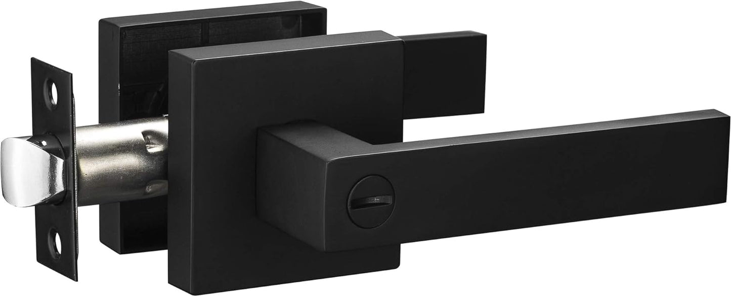 Berlin Modisch Contemporary Square Privacy Lever Door Handle