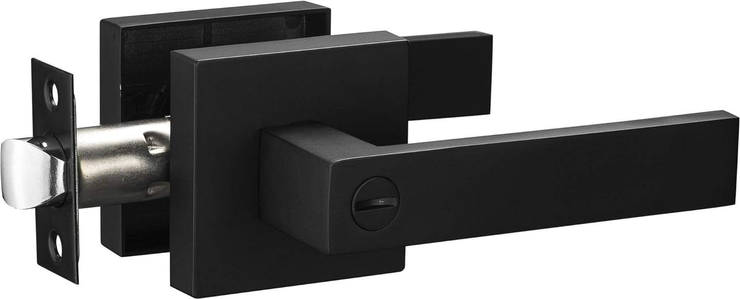 Berlin Modisch Contemporary Square Privacy Lever Door Handle