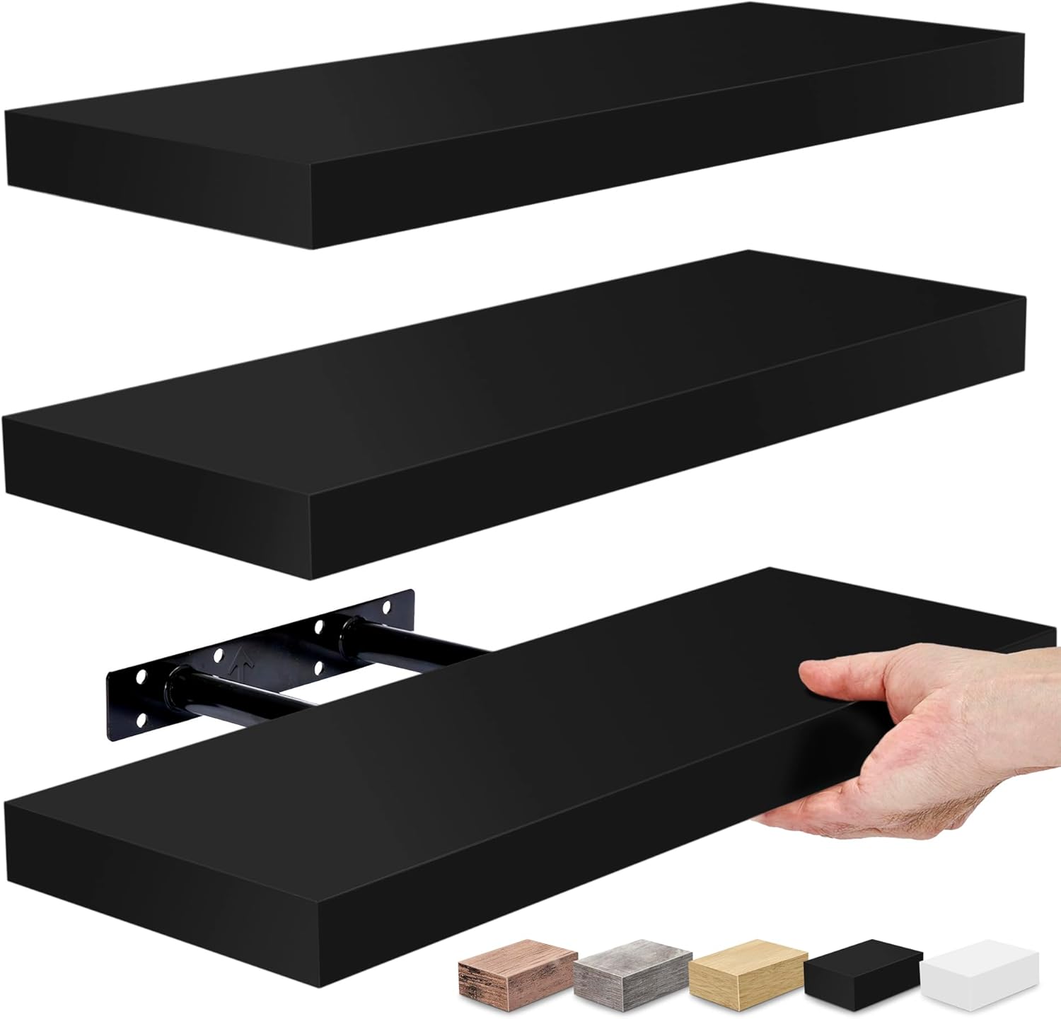 Sorbus Floating Shelves for Wall - Stylish Storage Solution