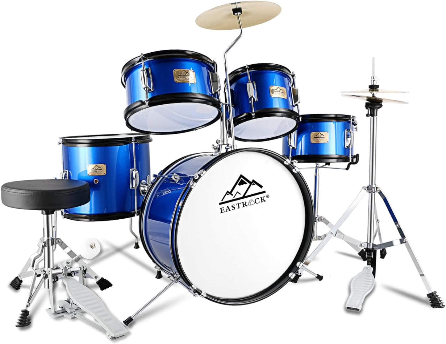 EASTROCK Kids Drum Set for Young Drummers Aged 7-12 Years