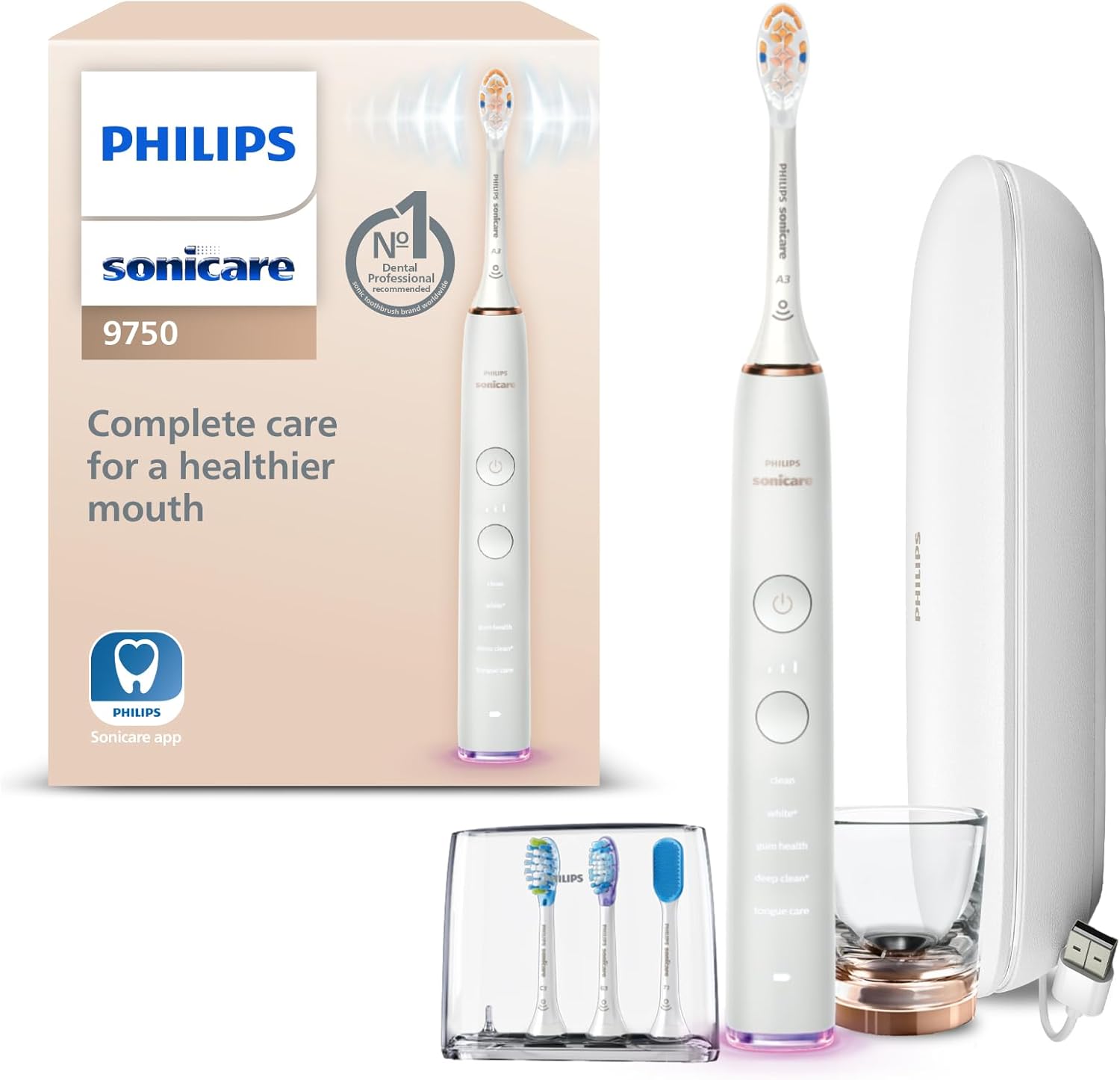 Philips Sonicare DiamondClean Smart 9750 Electric Toothbrush Review