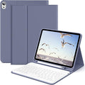 kenke Keyboard Case for iPad 10th & 11th Generation - Thin Purple