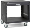 Samson SRK8 Universal 8 Space Rack Stand - Sturdy, Mobile 8U Rack