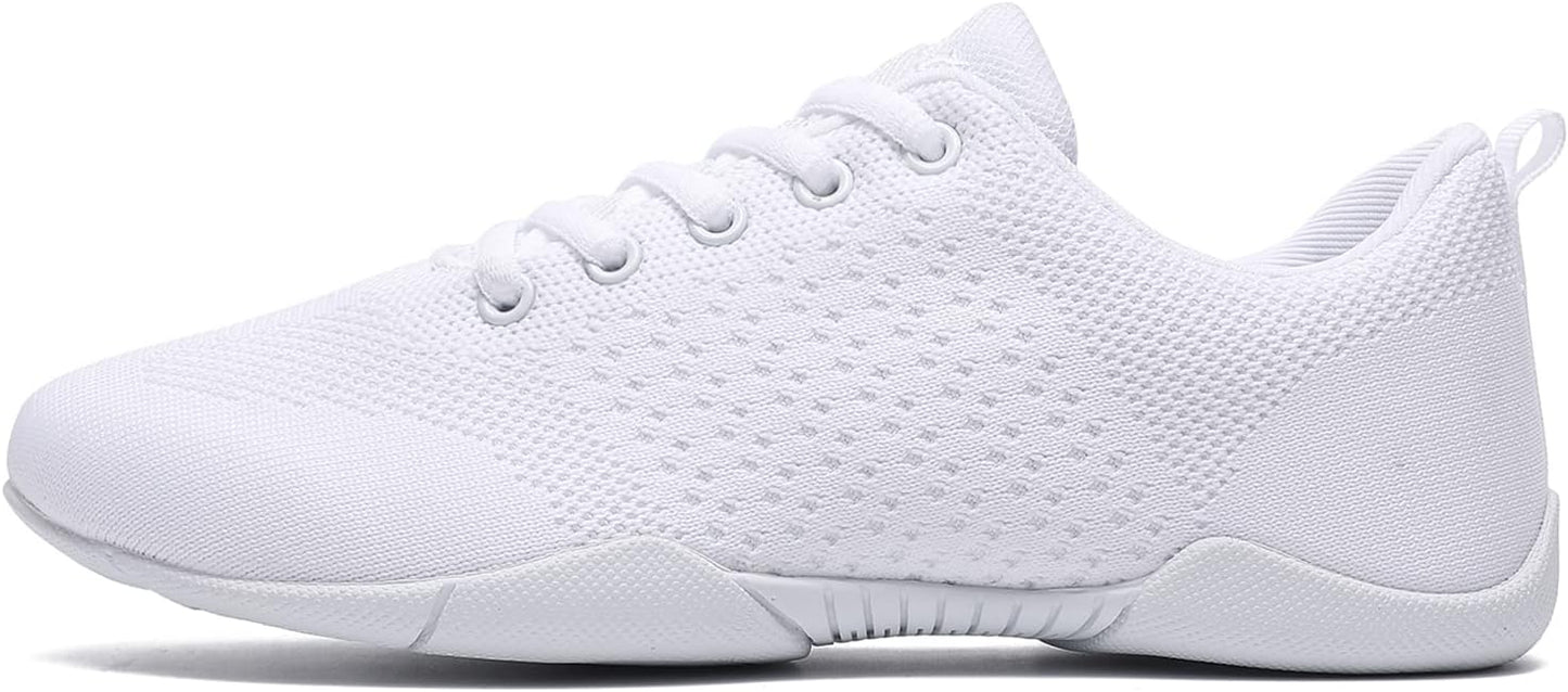 Youth Cheer Shoes for Girls - Lightweight Cheerleading Sneakers