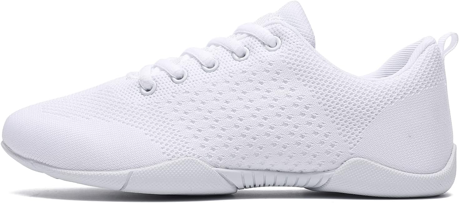 Youth Cheer Shoes for Girls - Lightweight Cheerleading Sneakers