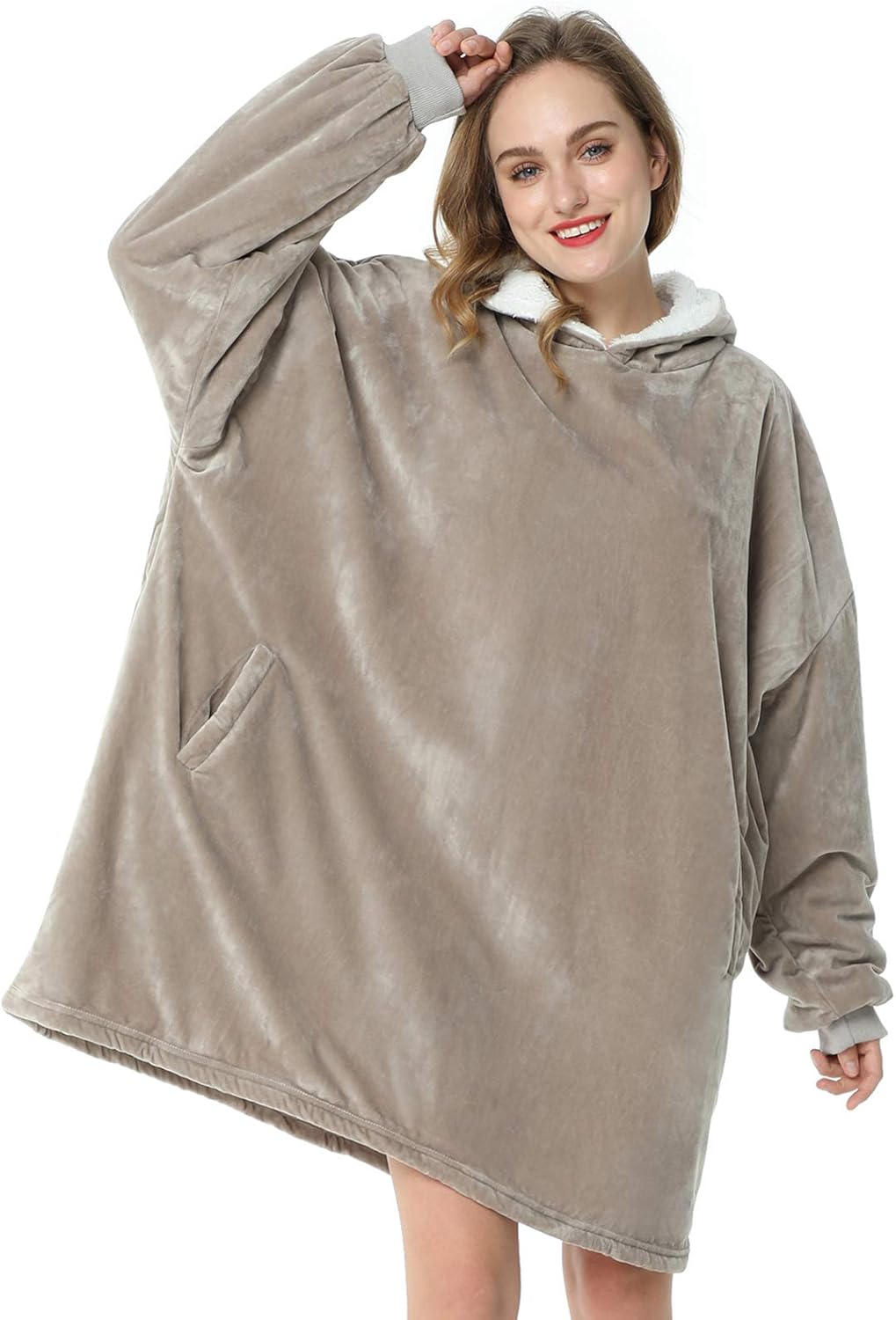 Cozy Oversized Hoodie Blanket by LetsFunny