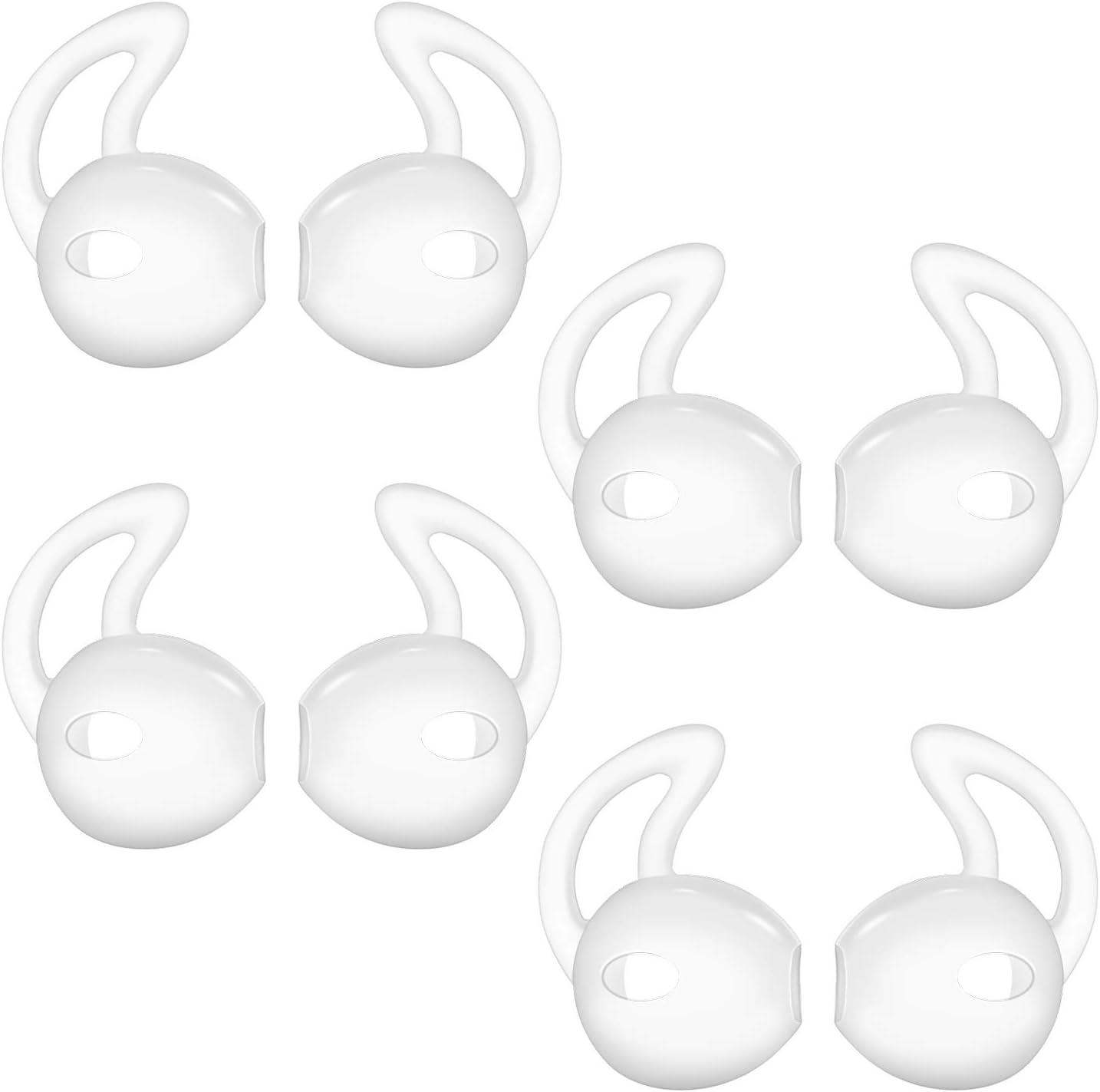 Lunies Anti-Slip Silicone Earpod Covers - Comfort 4 Pairs