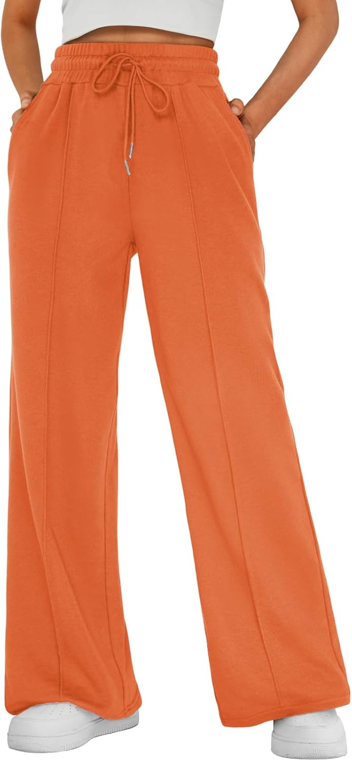 Womens Wide Leg Sweatpants for Fall Fashion and Comfort