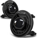60W Round LED Fog Lights for Chevy/GMC/Ford - Brighter Visibility