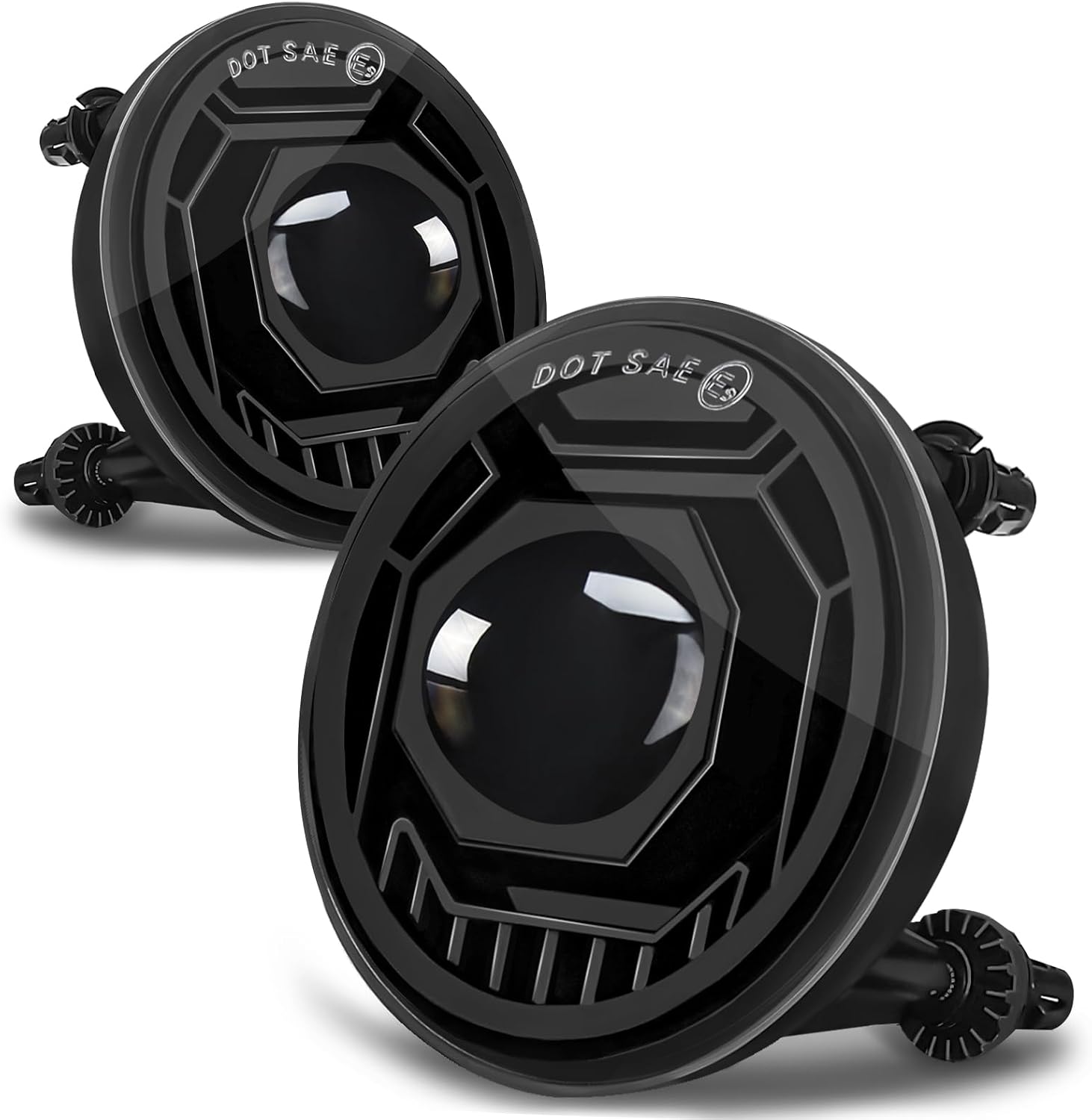 60W Round LED Fog Lights for Chevy Avalanche and GMC Yukon