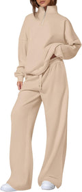 PRETTYGARDEN Womens Two Piece Tracksuit - Cozy Fall Sweatsuit