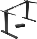 VIVO Electric Standing Desk Frame Rear-Set Legs - Single Motor Memory