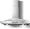 30 inch Stainless Steel Range Hood with Powerful Motor and Control