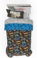Hot Wheels Kids Bedding Super Soft Comforter and Sheet Set - Twin/Full