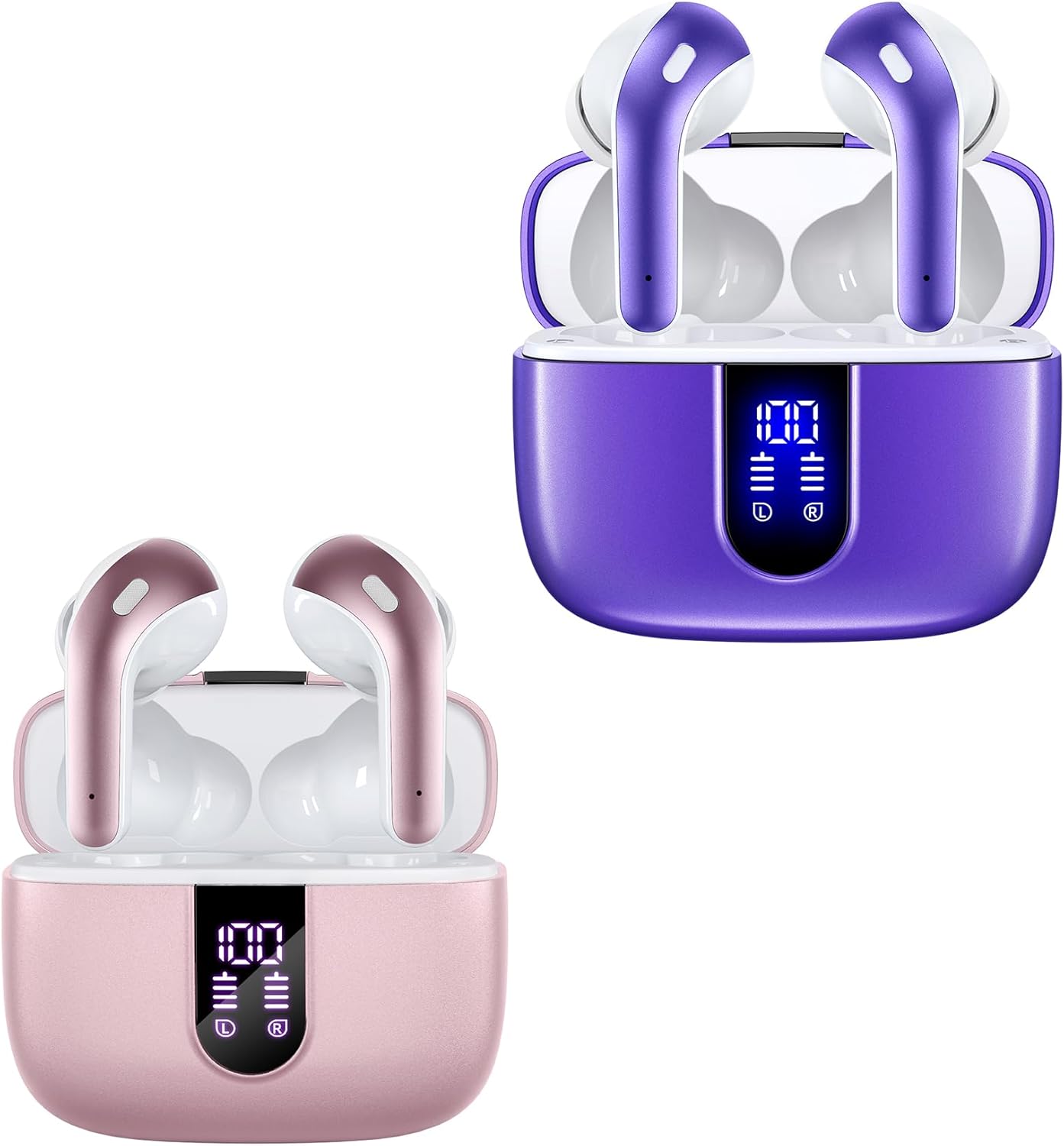 TAGRY True Wireless Earbuds: 60H Playback & Wireless Charging