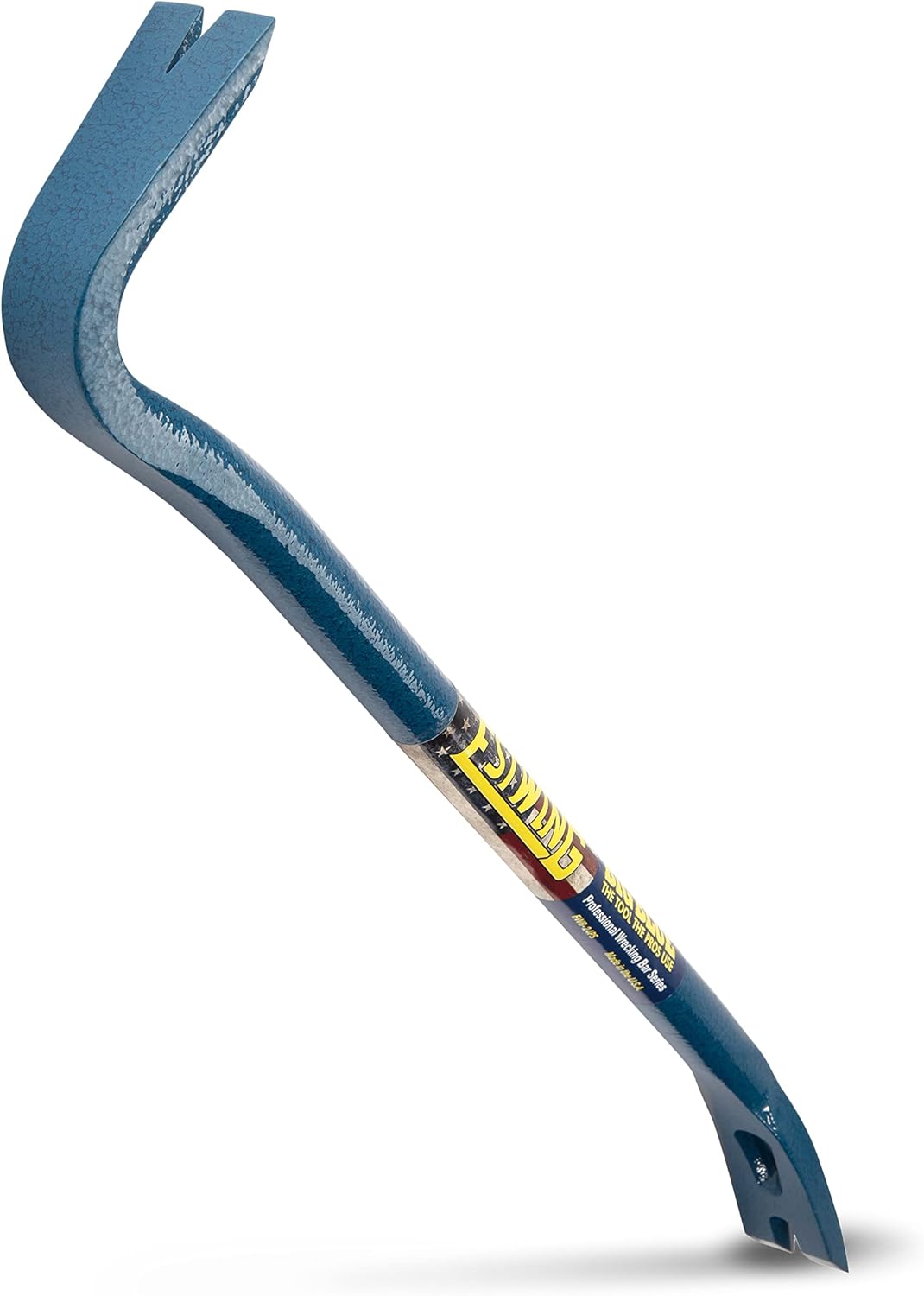 ESTWING Gooseneck Wrecking Bar PRO - 24in Pry Bar with Chisel End