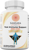 Tick Immune Support Herbal Formula 240 Capsules - Potent Resveratrol