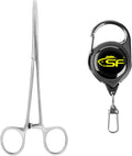 SF 6.3in Fishing Hook Remover Hemostats - Straight Stainless Steel