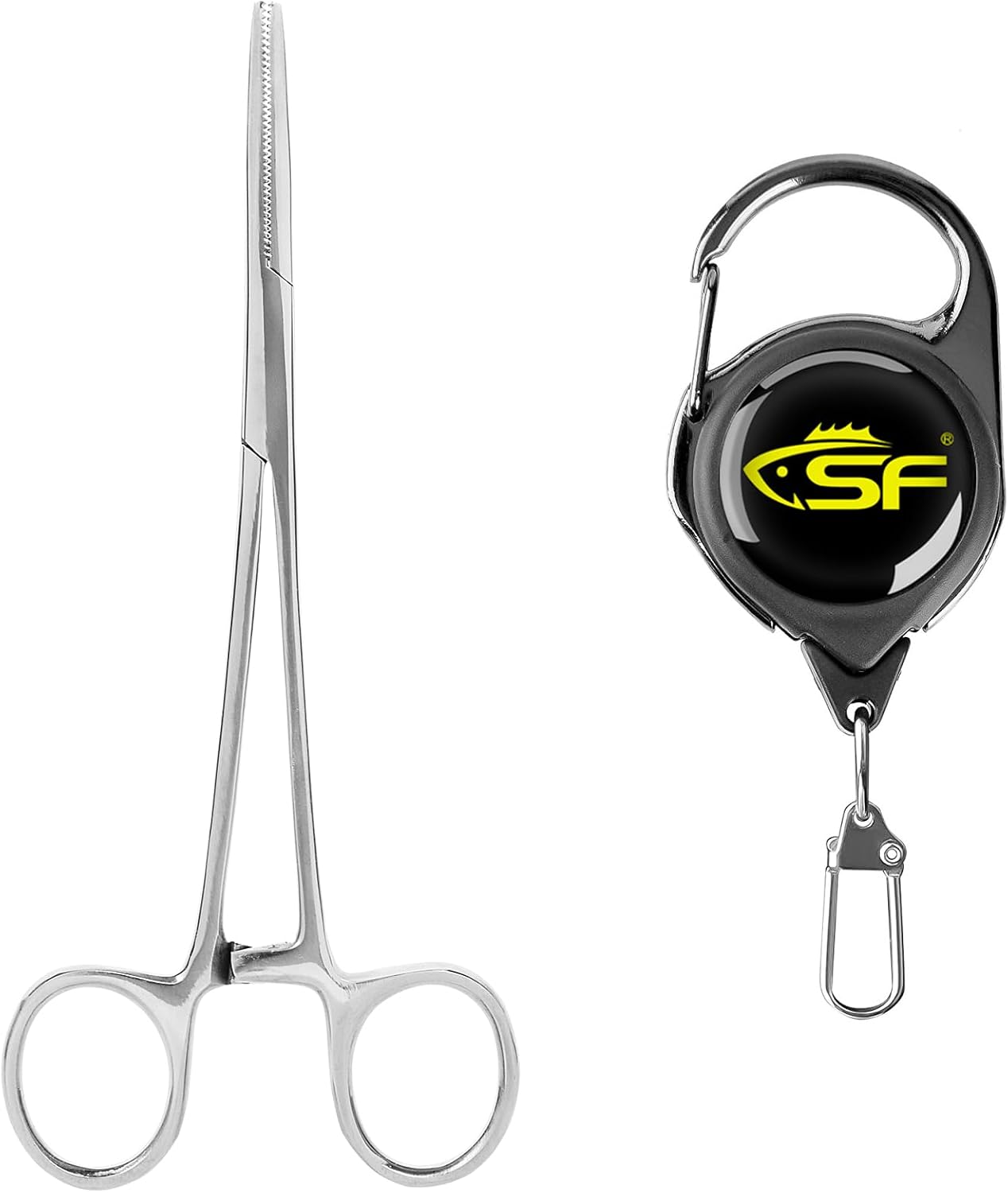 SF Stainless Steel Fishing Hook Remover - 6.3in Forceps for Easy Hook Extraction