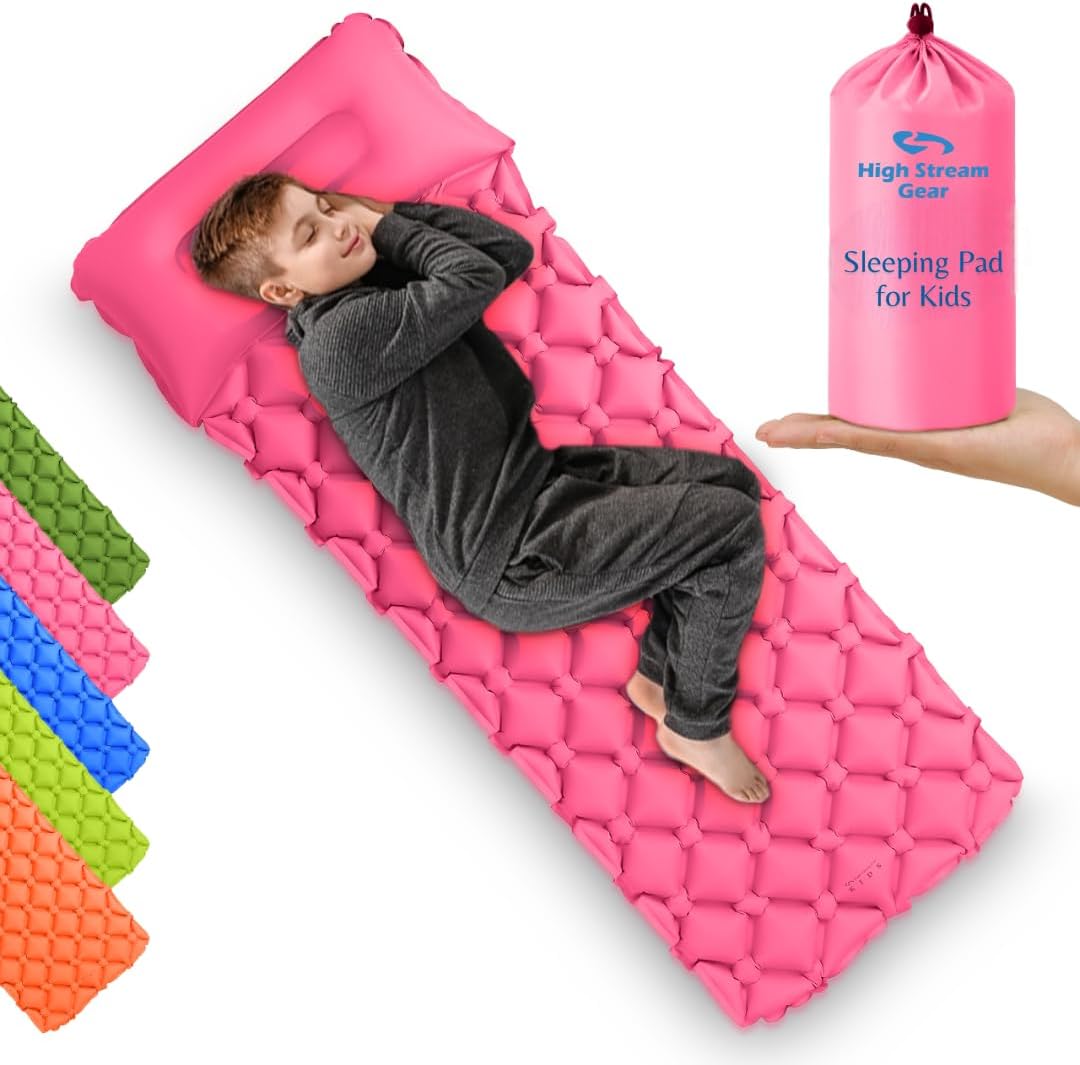 Fast Inflate Kids Camping Pad - High Stream Gear