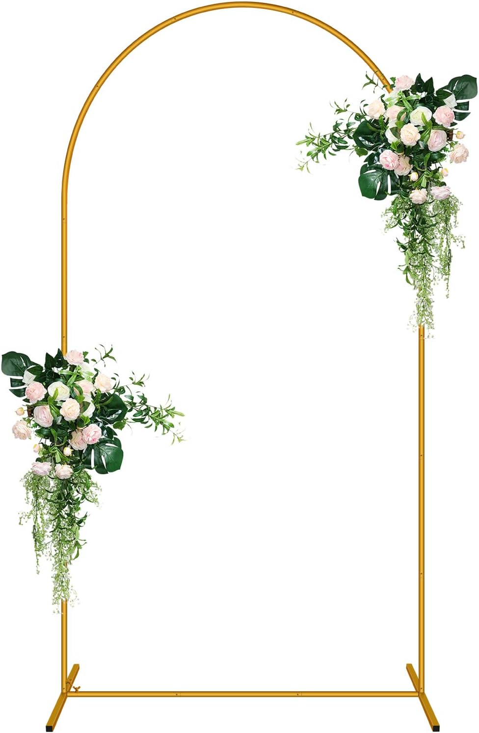 7.2 FT Metal Arch Backdrop Stand for Elegant Party Decorations