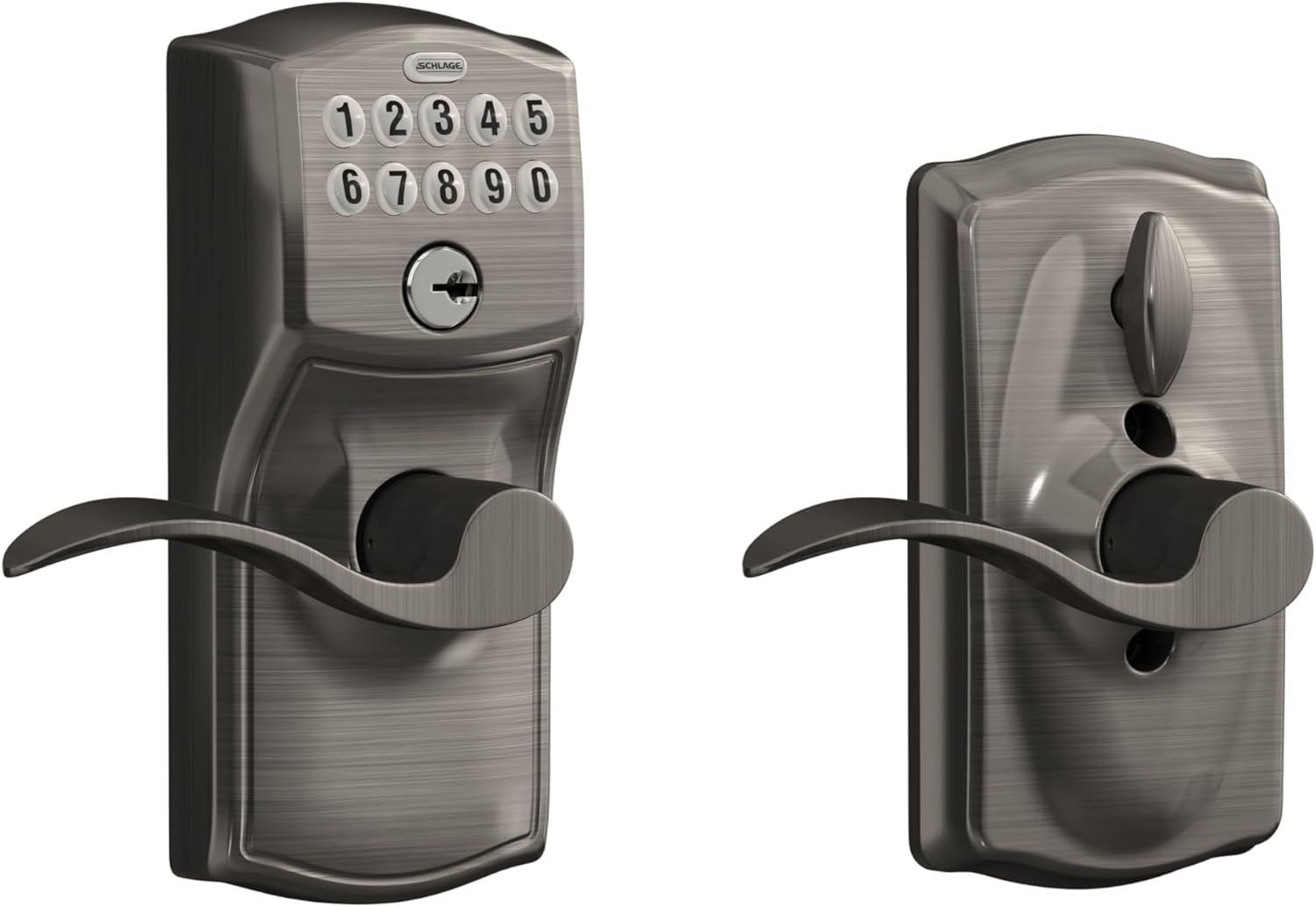 SCHLAGE FE595 CAM 620 ACC Camelot Keypad Entry for Security
