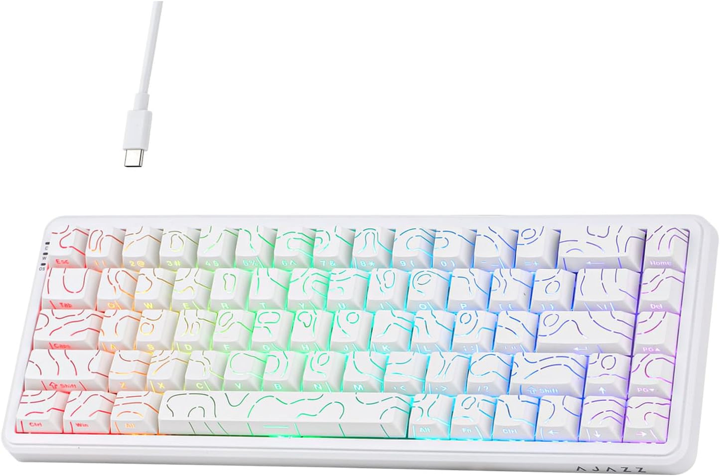 AK680 MAX Wired Gaming Keyboard with Hall Effect Switches
