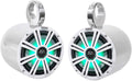 Pair Kicker 45KM84L 8ft Marine Speakers w/LEDs + Rockville MAC80S Cans