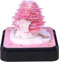 Time Piece Calendar - 2026 Desk Calendar With LED Light and Acrylic