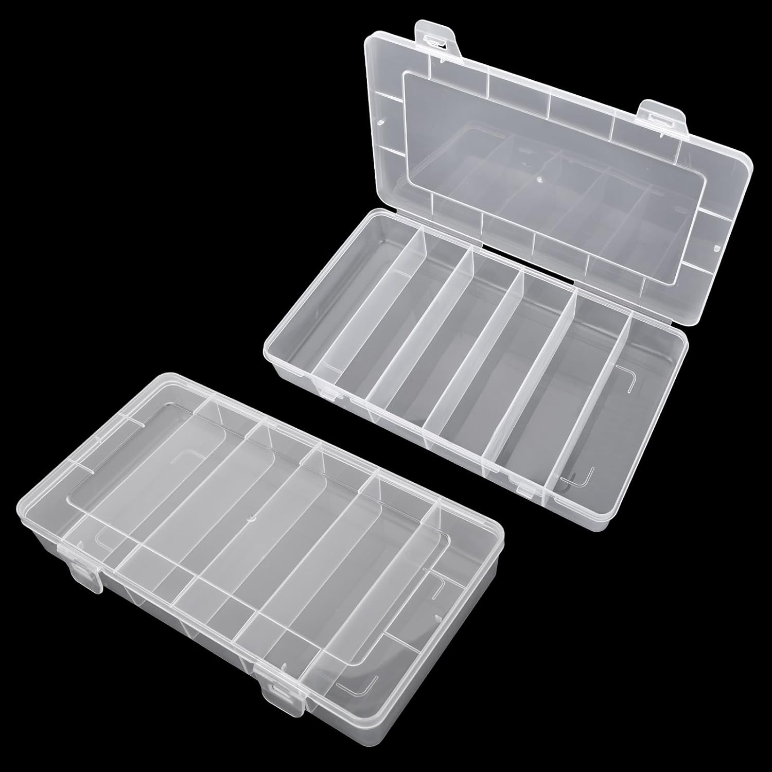Clear Plastic Tackle Box - Organize Effortlessly!