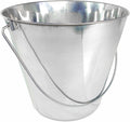 Heavy Duty Stainless Steel Bucket 13 Quart - Flat Side 3 Gallon