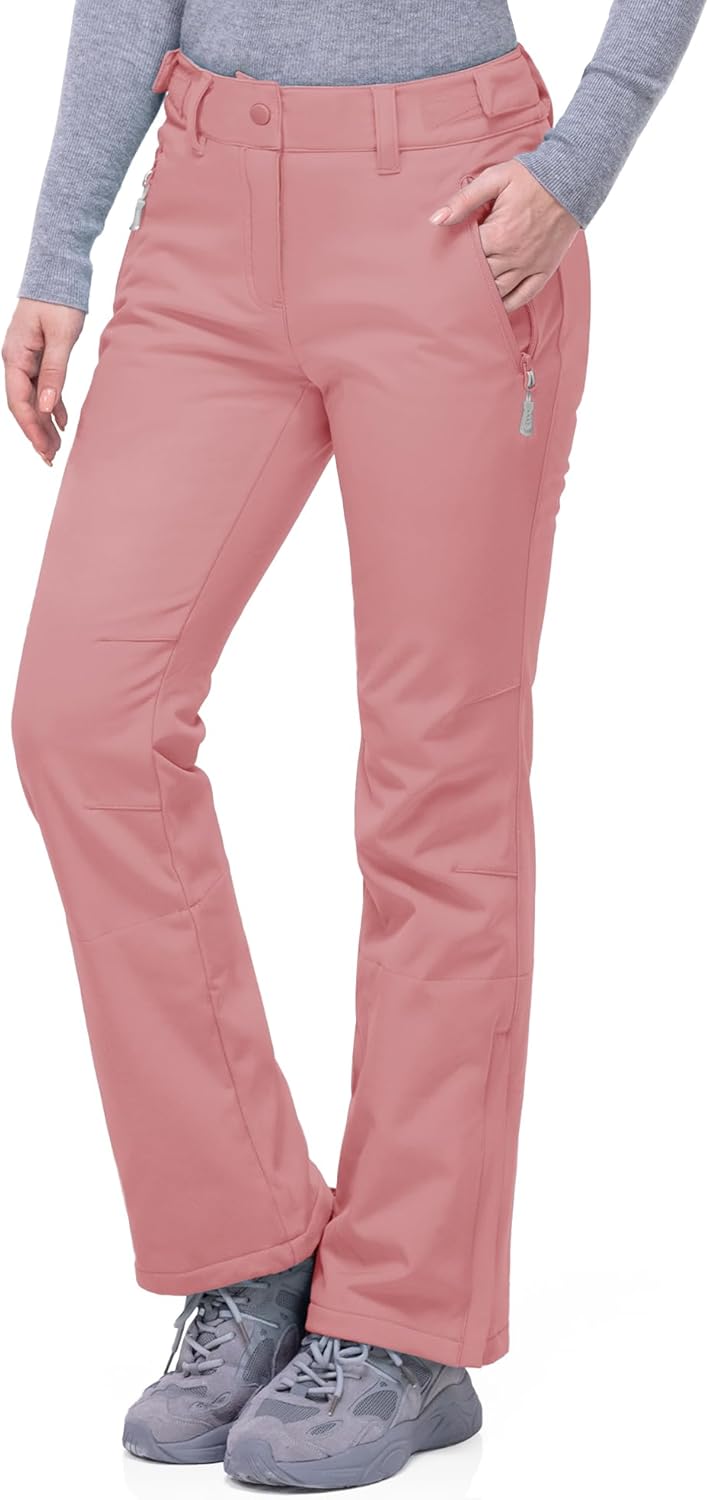 33,000ft Women's Softshell Snow Pants for Skiing and Snowboarding