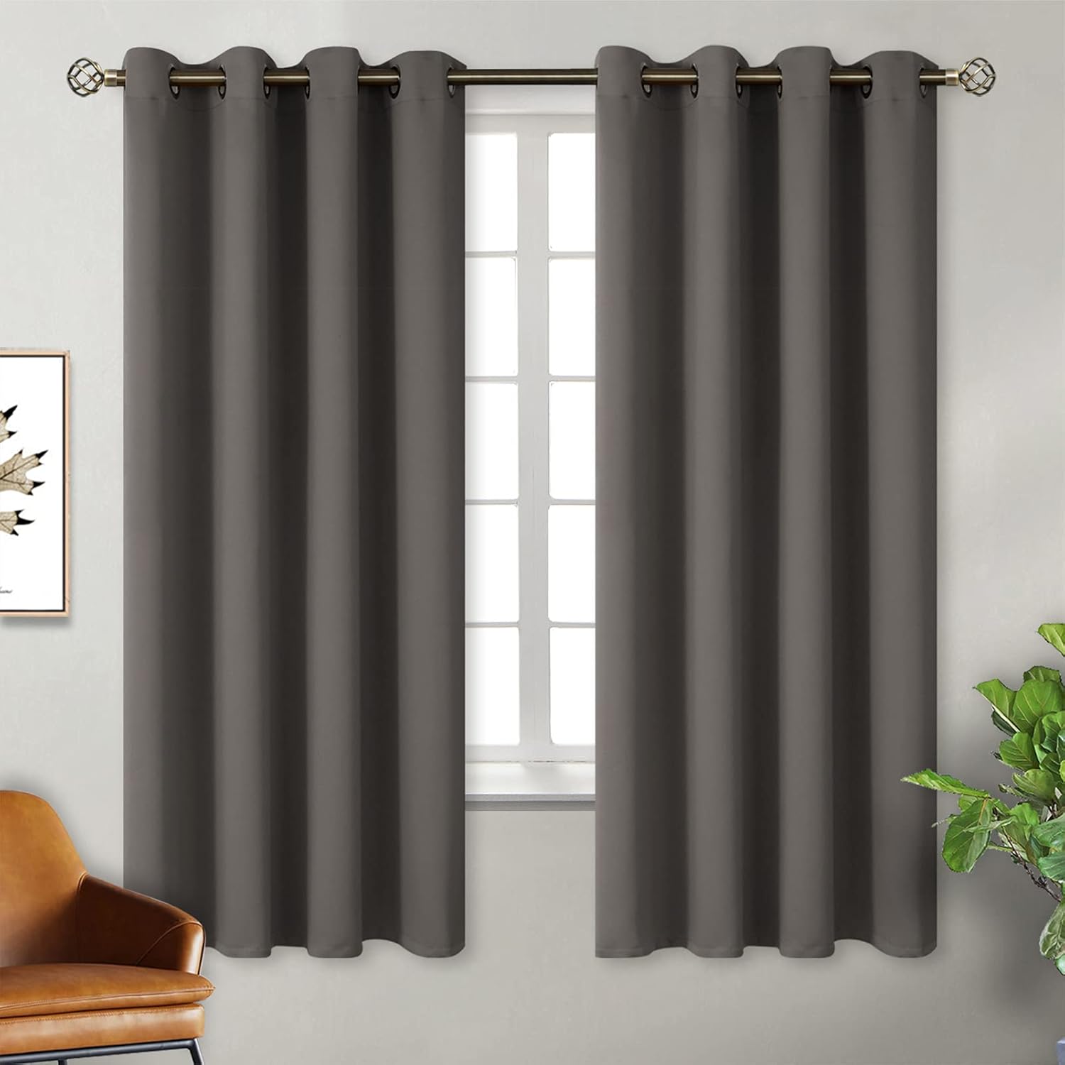 BGment Blackout Curtains for Bedroom - Thermal Insulated Panels