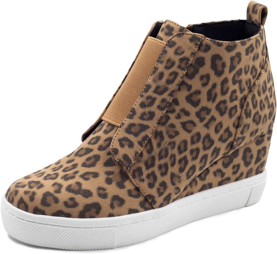 Athlefit Women's Wedge Sneakers for Comfort and Style