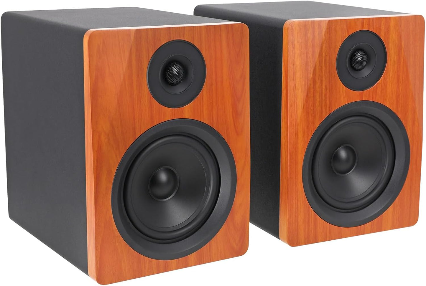 Rockville 5.25in 2-Way 250W Active USB Studio Monitor Speakers