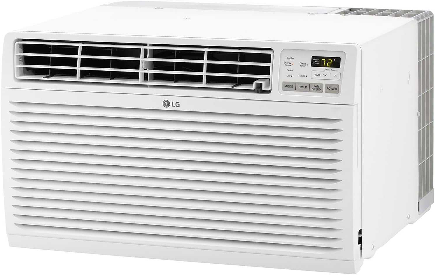 LG 9,800 BTU AC with Heat, Remote Control - Ideal for 440 Sq.Ft.