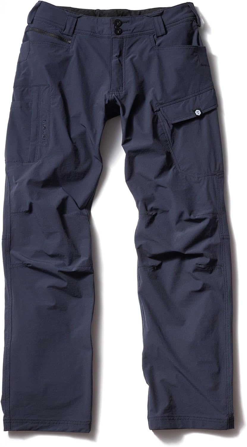 TRUEWERK Mens Work Pants - Lightweight Tactical Cargo Pants