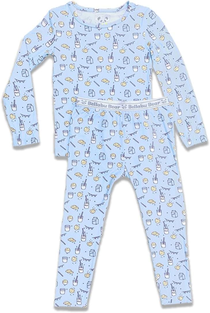 Bellabu Bear Two-Piece Pajama Set for Boys & Girls - Soft Comfort
