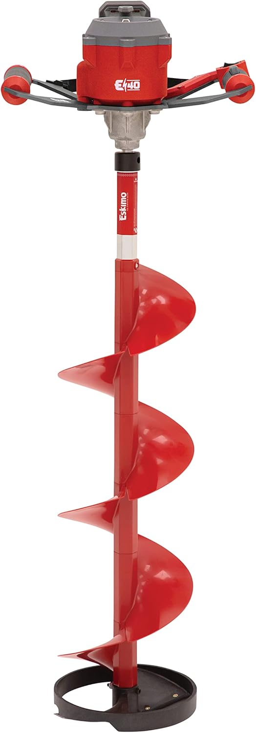 Eskimo E40 Electric Ice Fishing Auger with Turbo Cutting System
