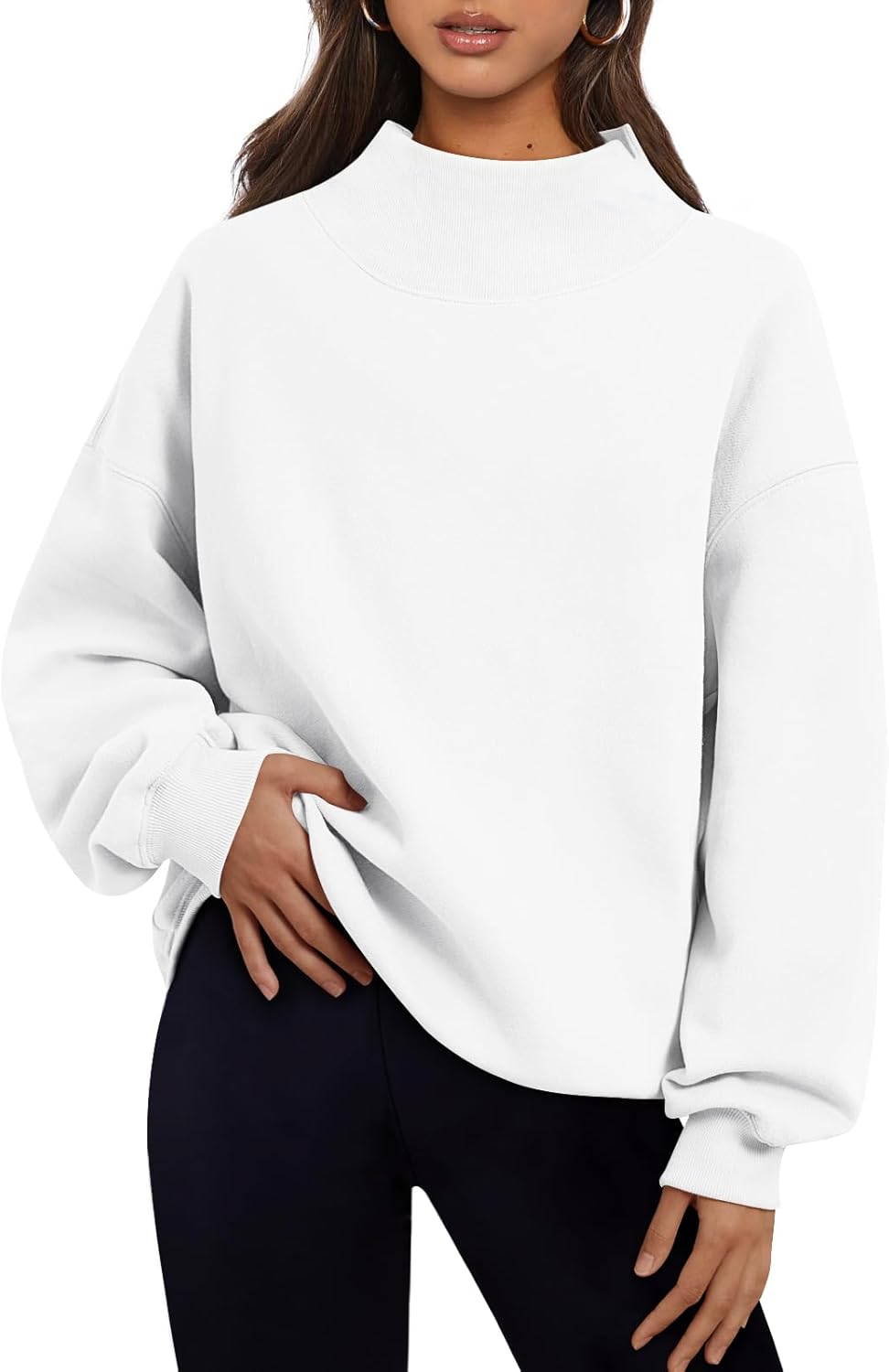 Trendy Queen Oversized Sweatshirts for Women - Fall Fashion