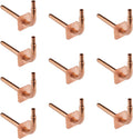 Pack of 10 EFIELD Barb Crimp Pex Copper Stub Out Elbow Review