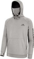 Cozy Men's Fishing Hoodie with Neck Gaiter by BASSDASH for Comfort