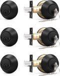Probrico Double Cylinder Deadbolt 3 Pack - Secure, Keyed Both Sides