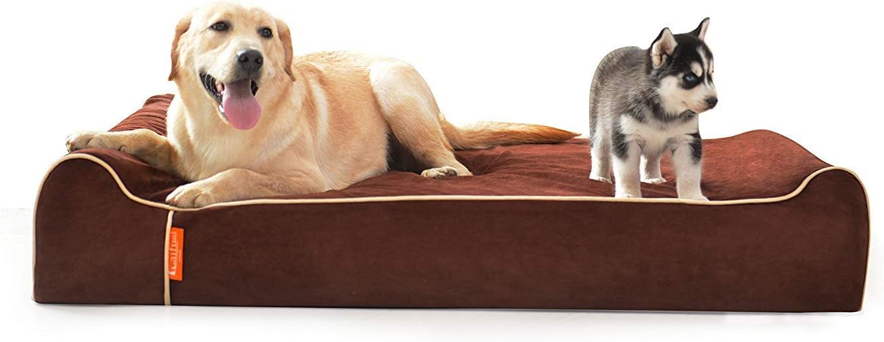 Laifug Orthopedic Memory Foam Extra Large Dog Bed for Comfort