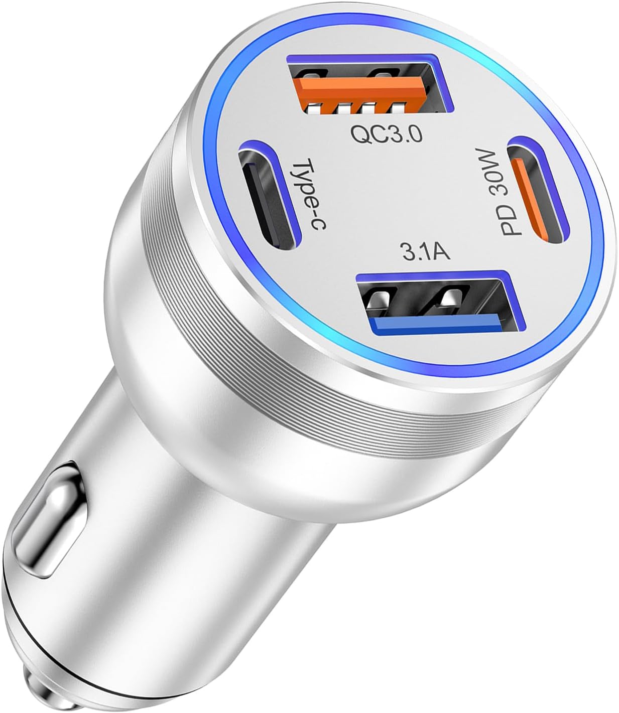 Avatcen 65W Fast Car Charger for iPhone & Android