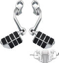 1.25ft Highway Footpegs Long Angled Adjustable Pegs - Comfortable Ride