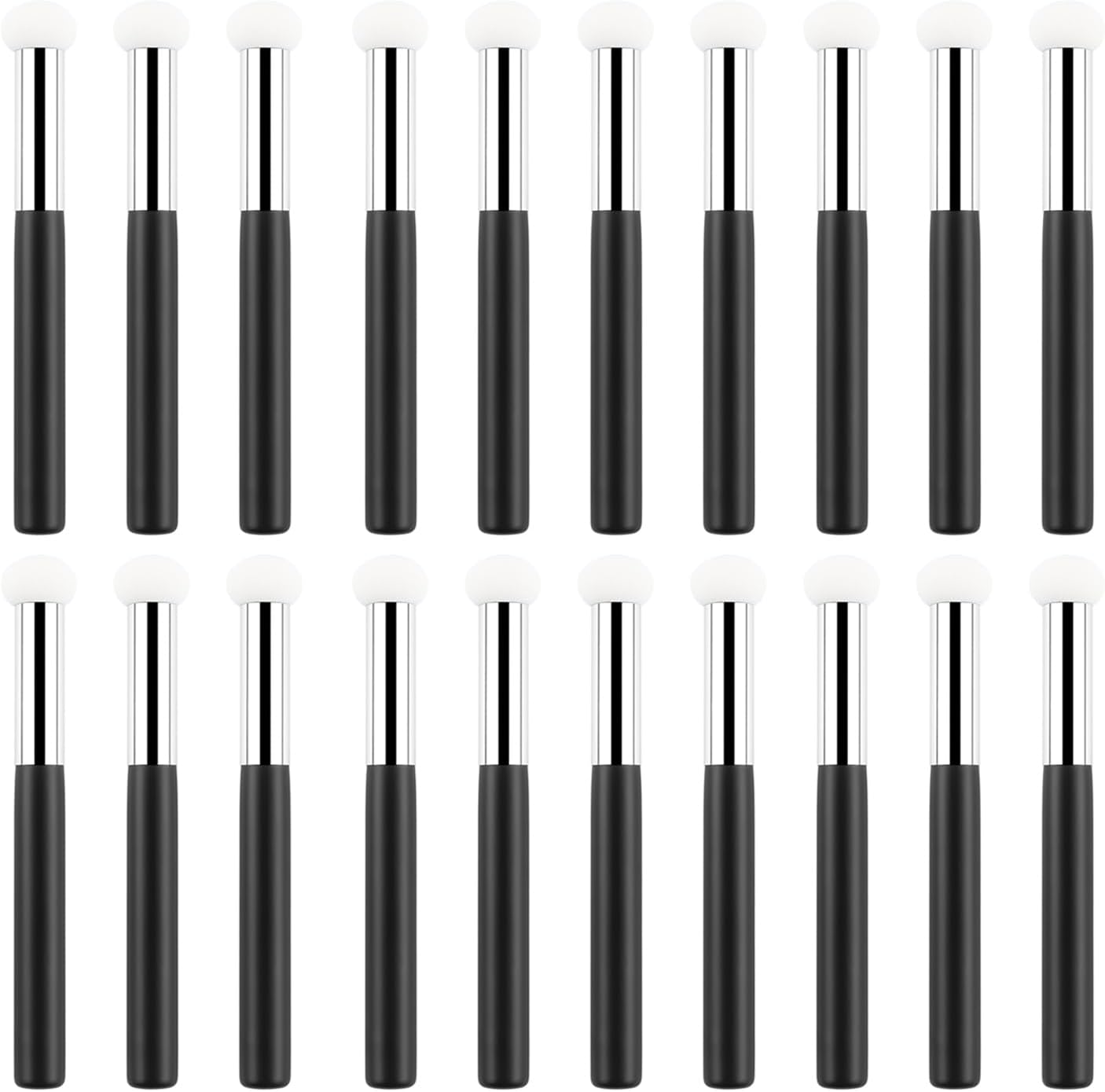 BAOFALI 20-Pc Sponge Applicators Set - Ink Blending Mushroom Heads