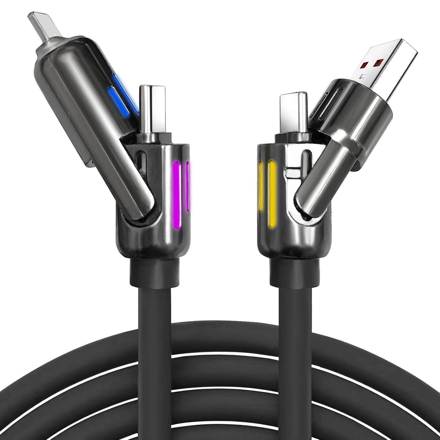 Fast Charge 4-in-1 Multi Cable by Dr.LexMoss