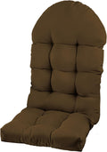 Adirondack Chair Cushion for High Back Rocking Chairs - Brown