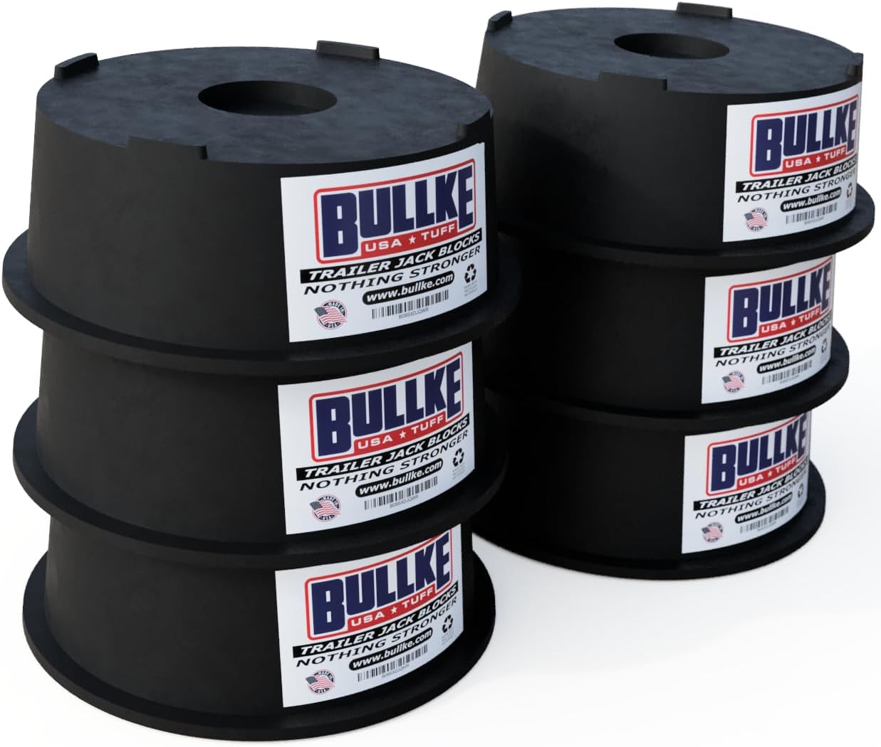 USA-Made Heavy Duty Trailer Leveling Blocks for RV and Camper